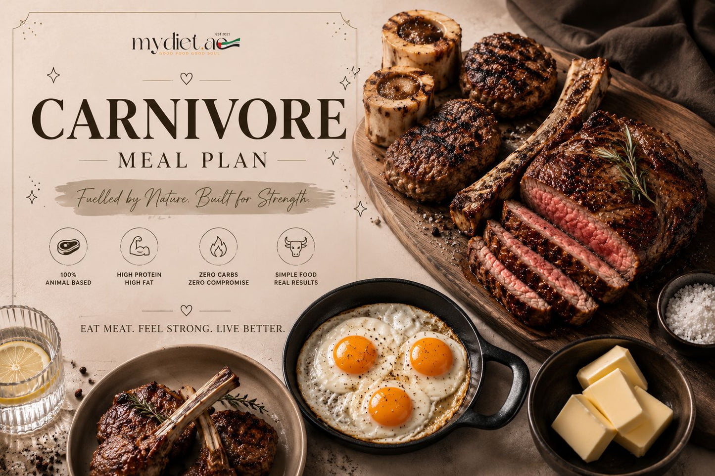 👉 Protein Reset Challenge – Carnivore Diet