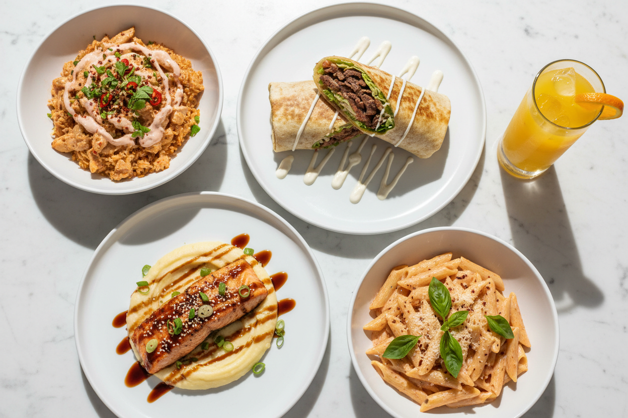 Perfect can you add some orange juice on side ? 